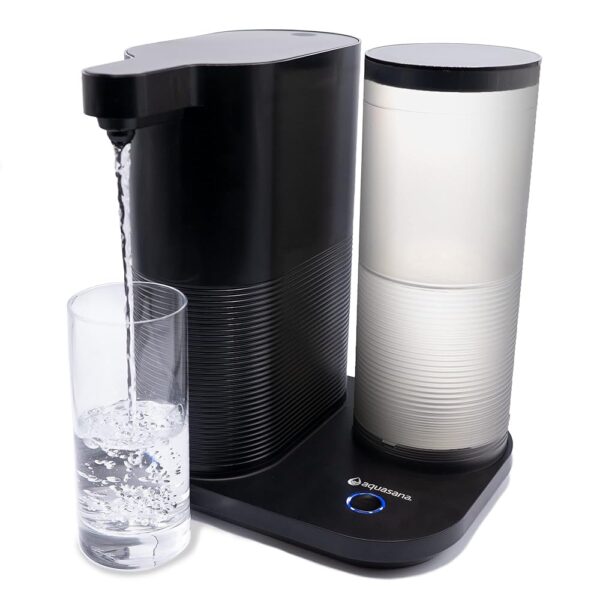 Aquasana Countertop Water Filter System for Drinking Water - Clean Water Machine - Removes 97% of Chlorine from Tap Water - Compact Water Filtration for Kitchen Aquasana Countertop Water Filter System for Drinking Water - Clean Water Machine - Removes 97% of Chlorine from Tap Water - Compact Water Filtration for Kitchen