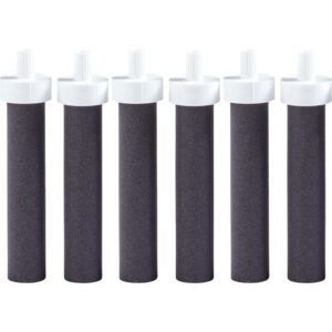 Brita Water Bottle Replacement Filters, BPA-Free, Replaces 1,800 Plastic Water Bottles a Year, Lasts Two Months or 40 Gallons, Includes 6 Filters Brita Water Bottle Replacement Filters, BPA-Free, Replaces 1,800 Plastic Water Bottles a Year, Lasts Two Months or 40 Gallons, Includes 6 Filters