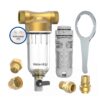 Waterdrop Spin Down Sediment Filter, Backwash Whole House Water Filter System for Well Water, 40-50 Micron, 1" MNPT + 3/4" FNPT + 3/4" MNPT, Traps Sand, BPA Free, WD-RPFK Waterdrop Spin Down Sediment Filter, Backwash Whole House Water Filter System for Well Water, 40-50 Micron, 1" MNPT + 3/4" FNPT + 3/4" MNPT, Traps Sand, BPA Free, WD-RPFK