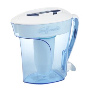 ZeroWater 10-Cup Ready-Pour 5-Stage Water Filter Pitcher 0 TDS for Improved Tap Water Taste - IAPMO Certified to Reduce Lead, Chromium, and PFOA/PFOS ZeroWater 10-Cup Ready-Pour 5-Stage Water Filter Pitcher 0 TDS for Improved Tap Water Taste - IAPMO Certified to Reduce Lead, Chromium, and PFOA/PFOS