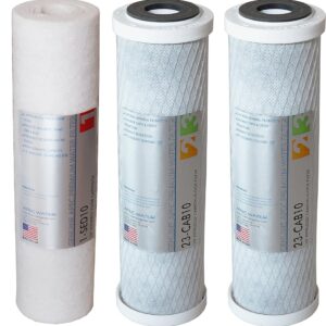 APEC Water Systems ULTIMATE Series US Made Stage 1, 2 & 3 Replacement Filter For Undersink System(FILTER-SET) APEC Water Systems ULTIMATE Series US Made Stage 1, 2 & 3 Replacement Filter For Undersink System(FILTER-SET)