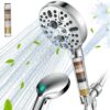 Cobbe Filtered Shower Head with Handheld, High Pressure 9 Spray Mode Showerhead with Filters, detachable shower head, Water Softener for Hard Water Remove Chlorine and Harmful... Cobbe Filtered Shower Head with Handheld, High Pressure 9 Spray Mode Showerhead with Filters, detachable shower head, Water Softener for Hard Water Remove Chlorine and Harmful...