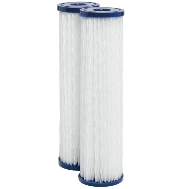 GE FXWPC Whole House Water Filter | Replacement for Water Filtration System | NSF Certified: Reduces Sediment, Rust & Other Impurities from Water | Replace Every 3 Months for... GE FXWPC Whole House Water Filter | Replacement for Water Filtration System | NSF Certified: Reduces Sediment, Rust & Other Impurities from Water | Replace Every 3 Months for...