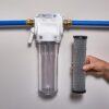 GE FXWTC Whole Home Water Filter System Review Reducing Chlorine Rust Sediment GE FXWTC Whole Home Water Filter System Review Reducing Chlorine Rust Sediment