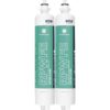 GE RPWFE2PK Refrigerator Water Filter, 2 Count (Pack of 1), White GE RPWFE2PK Refrigerator Water Filter, 2 Count (Pack of 1), White