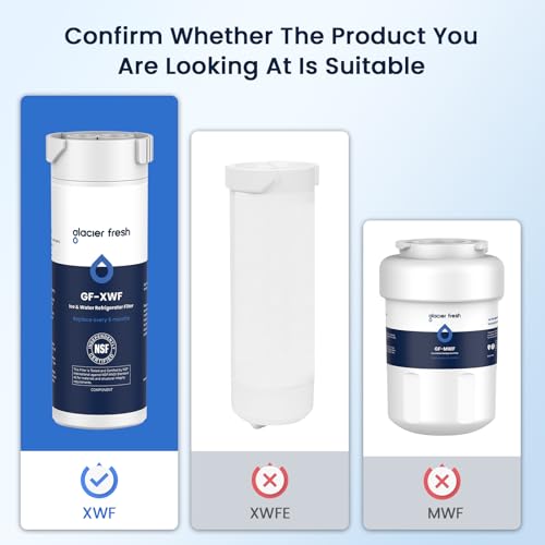 GLACIER FRESH GF-XWF Refrigerator Water Filter Review Best Replacement for GE Models GLACIER FRESH GF-XWF Refrigerator Water Filter Review Best Replacement for GE Models