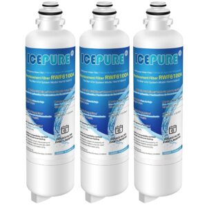 ICEPURE Refrigerator Water Filter Replacement for Bosch Ultra Clarity Pro BORPLFTR50, BORPLFTR55, 12033030, 12028325, 11025825, 11032531, B36CT80SNS, B36CL80ENS, WFC100MF,... ICEPURE Refrigerator Water Filter Replacement for Bosch Ultra Clarity Pro BORPLFTR50, BORPLFTR55, 12033030, 12028325, 11025825, 11032531, B36CT80SNS, B36CL80ENS, WFC100MF,...