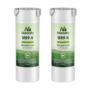 MARRIOTTO Water Filter Compatible with XWFE (Built-in CHIP), Replacement for GE XWFE, XWF Refrigerator Water Filter Pack of 2 MARRIOTTO Water Filter Compatible with XWFE (Built-in CHIP), Replacement for GE XWFE, XWF Refrigerator Water Filter Pack of 2