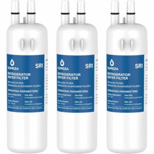 Refrigerator Water Filter Compatible with Everydrop® Filter 1, EDR1RXD1, W10295370A, WHR1RXD1, P8RFWB2L, W10295370, EDR1RXD1B, P4RFWB, Kenmore® 46-9081, 46-9930, 3Pack Refrigerator Water Filter Compatible with Everydrop® Filter 1, EDR1RXD1, W10295370A, WHR1RXD1, P8RFWB2L, W10295370, EDR1RXD1B, P4RFWB, Kenmore® 46-9081, 46-9930, 3Pack