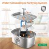 Rellaty Stainless Steel Cat Water Fountain Review Fresh Flow and Easy Cleaning Rellaty Stainless Steel Cat Water Fountain Review Fresh Flow and Easy Cleaning