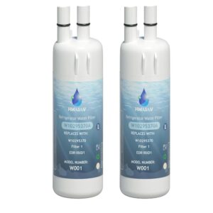 W10295370A Water Filter Replacement, Compatible with Everydrop Filter 1, Whirlpool EDR1RXD1, EDR1RXD1B, W10295370, WHR1RXD1, KAD1RXD1, P4RFKB2, P8RFWB2L, 46-9930, 46-9081 2PACK W10295370A Water Filter Replacement, Compatible with Everydrop Filter 1, Whirlpool EDR1RXD1, EDR1RXD1B, W10295370, WHR1RXD1, KAD1RXD1, P4RFKB2, P8RFWB2L, 46-9930, 46-9081 2PACK