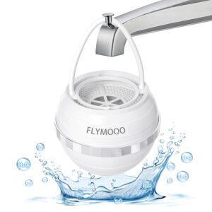 Water Filter for Tub Faucet - 8 Stages Bathtub Water Filter Reduces Contaminants for Softer, Smoother Skin - 2,500 Gallons of Filtration, BPA Free (White) Water Filter for Tub Faucet - 8 Stages Bathtub Water Filter Reduces Contaminants for Softer, Smoother Skin - 2,500 Gallons of Filtration, BPA Free (White)