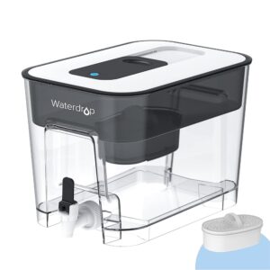 Waterdrop 200-Gallon Long-Life 40-Cup Large Water Filter Dispenser with 1 Filter, for Home and Office Waterdrop 200-Gallon Long-Life 40-Cup Large Water Filter Dispenser with 1 Filter, for Home and Office