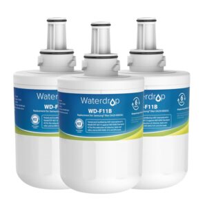Waterdrop DA29-00003G Refrigerator Water Filter, Replacement for Samsung®, DA29-00003B, DA29-00003A, Aqua-Pure Plus, HAFCU1, RFG237AARS, FMS-1, RS22HDHPNSR, RSG257AARS, 3... Waterdrop DA29-00003G Refrigerator Water Filter, Replacement for Samsung®, DA29-00003B, DA29-00003A, Aqua-Pure Plus, HAFCU1, RFG237AARS, FMS-1, RS22HDHPNSR, RSG257AARS, 3...