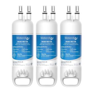 Waterdrop EDR1RXD1 Replacement for Everydrop® Filter 1, W10295370A, EDR1RXD1B, P8RFWB2L, P4RFWB, Kenmore® 46-9081, 46-9930, WD-F38 Refrigerator Water Filter, 3 Pack Waterdrop EDR1RXD1 Replacement for Everydrop® Filter 1, W10295370A, EDR1RXD1B, P8RFWB2L, P4RFWB, Kenmore® 46-9081, 46-9930, WD-F38 Refrigerator Water Filter, 3 Pack