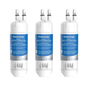 Waterdrop EDR1RXD1 Replacement for Everydrop® Filter 1, Whirlpool® W10295370A, EDR1RXD1B, P8RFWB2L, P4RFWB, WD-F38, Kenmore® 46-9081, 46-9930 Refrigerator Water Filter, 3 Pack Waterdrop EDR1RXD1 Replacement for Everydrop® Filter 1, Whirlpool® W10295370A, EDR1RXD1B, P8RFWB2L, P4RFWB, WD-F38, Kenmore® 46-9081, 46-9930 Refrigerator Water Filter, 3 Pack